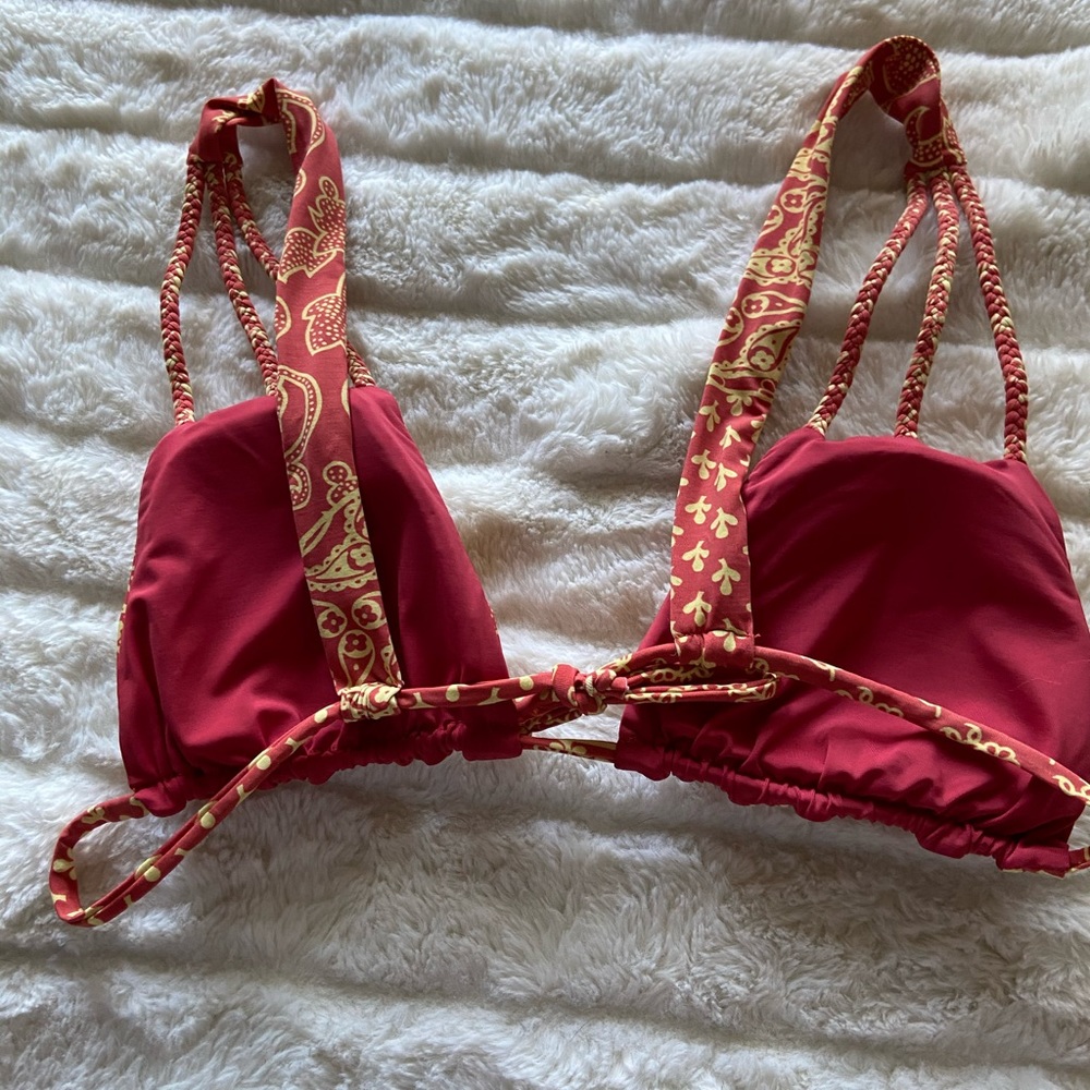 San Lorenzo bikini halter braided top - Picture 2 of 3